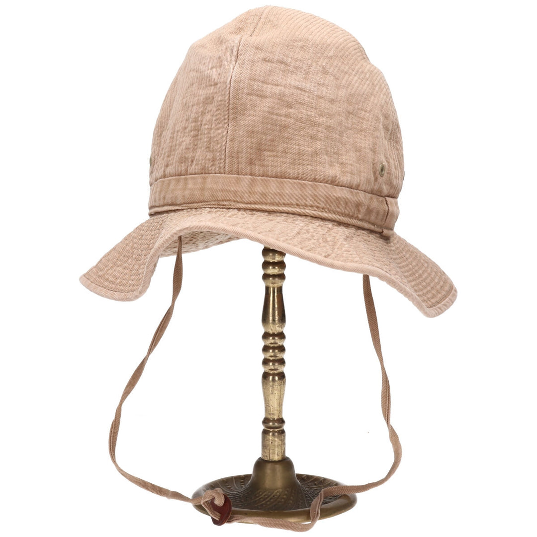 70'S Columbia Yellowstone Tag Safari Hat, Made in USA, Free Size, Vintage /gaa002994