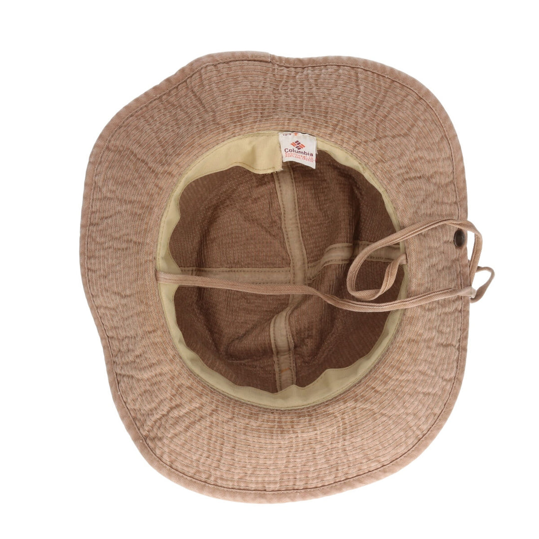 70'S Columbia Yellowstone Tag Safari Hat, Made in USA, Free Size, Vintage /gaa002994