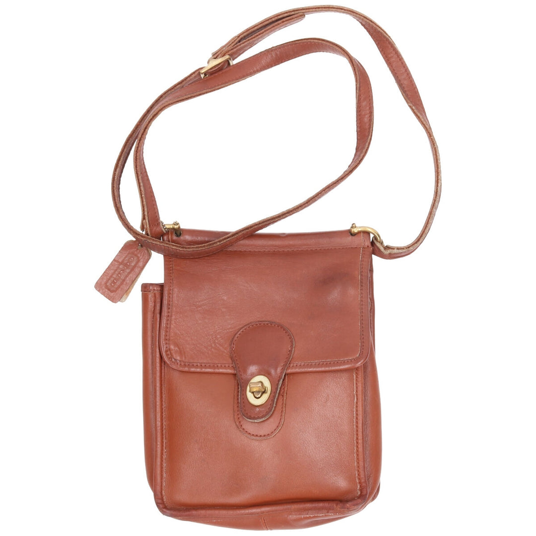 80'S Coach COACH OLD COACH Old Coach Turnlock Shoulder Bag Made in USA Vintage /gaa003154