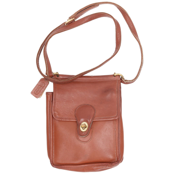 80'S Coach COACH OLD COACH Old Coach Turnlock Shoulder Bag Made in USA Vintage /gaa003154