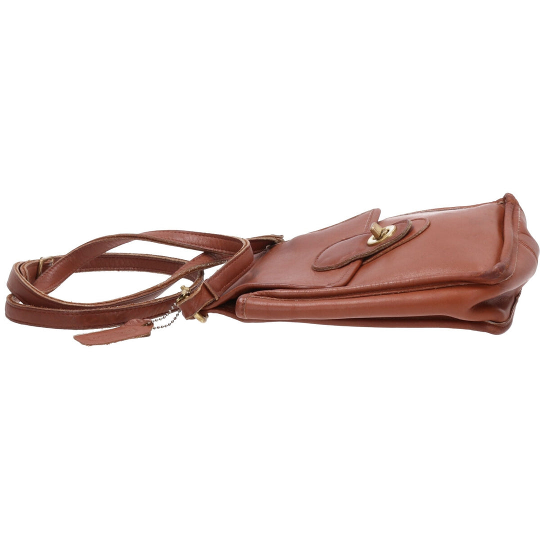 80'S Coach COACH OLD COACH Old Coach Turnlock Shoulder Bag Made in USA Vintage /gaa003154