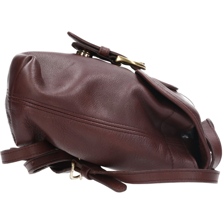90'S ~ Coach COACH OLD COACH Old Coach Backpack Made in USA Vintage genuine leather brown type Vintage Second Hand