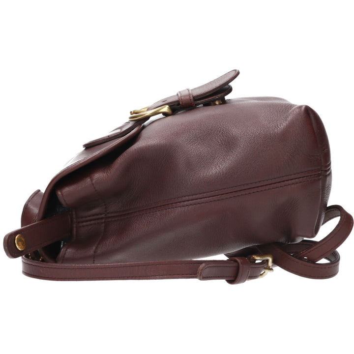 90'S ~ Coach COACH OLD COACH Old Coach Backpack Made in USA Vintage genuine leather brown type Vintage Second Hand