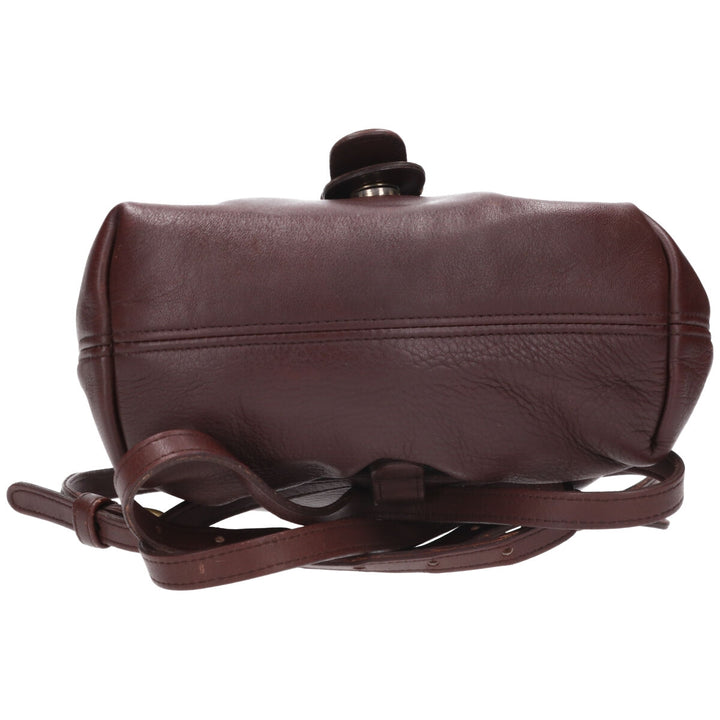 90'S ~ Coach COACH OLD COACH Old Coach Backpack Made in USA Vintage genuine leather brown type Vintage Second Hand