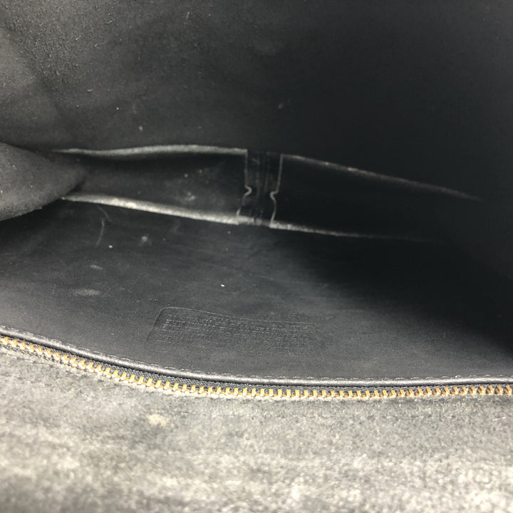 Coach Turnlock 2-Way Shoulder Bag genuine leather black type Vintage Second Hand