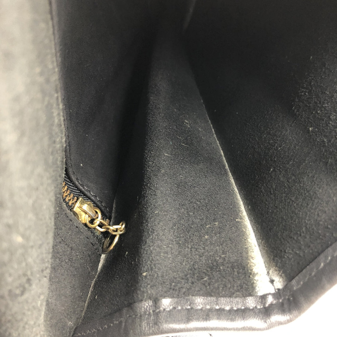 Coach Turnlock 2-Way Shoulder Bag genuine leather black type Vintage Second Hand