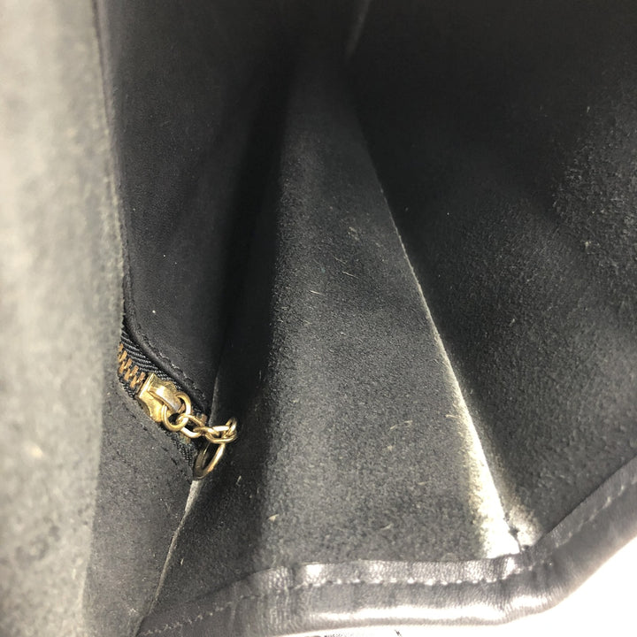 Coach Turnlock 2-Way Shoulder Bag genuine leather black type Vintage Second Hand