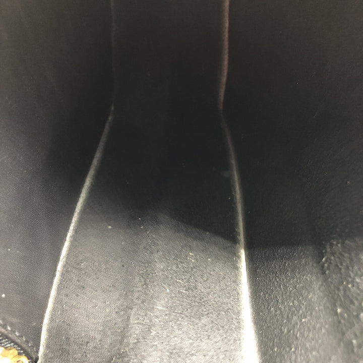 Coach Turnlock 2-Way Shoulder Bag genuine leather black type Vintage Second Hand