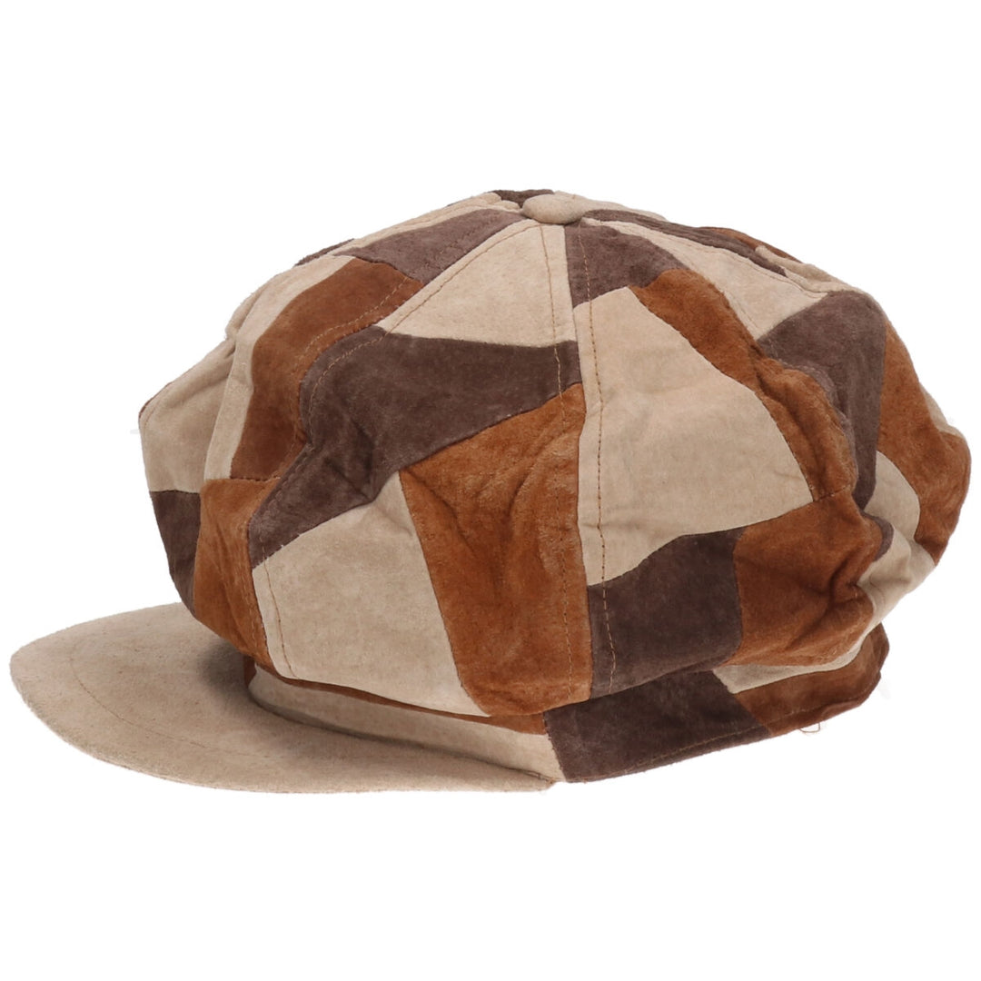 Patchwork newsboy cap, free size /gaa003300