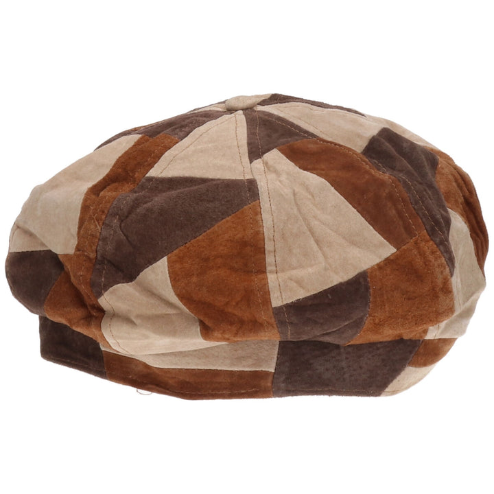 Patchwork newsboy cap, free size /gaa003300