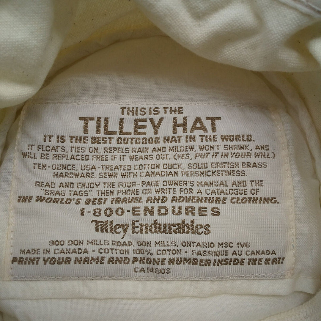 TILLEY HAT Made in Canada Free size /gaa003304