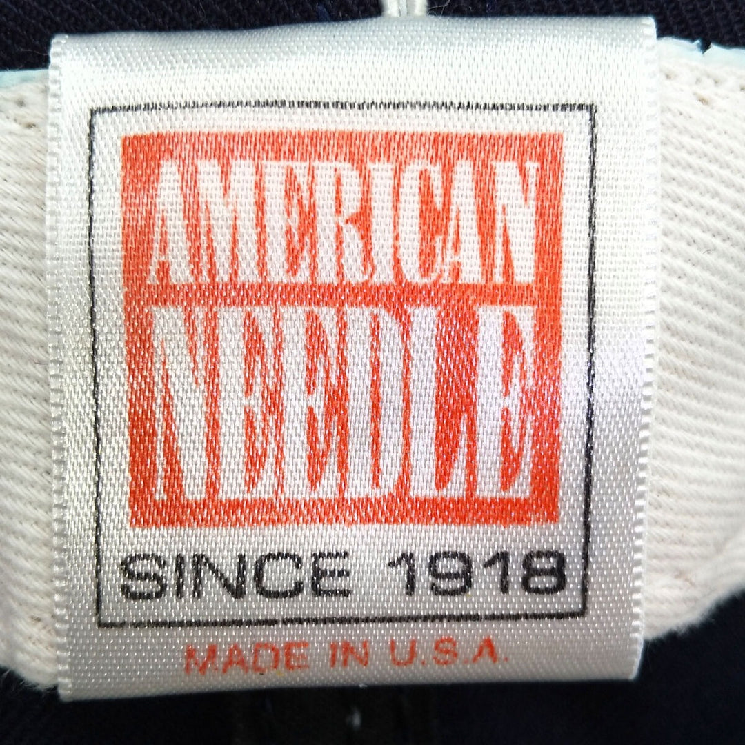 90'S AMERICAN NEEDLE Stripe Pattern Baseball Cap Made in USA Free Size Vintage /gaa003341