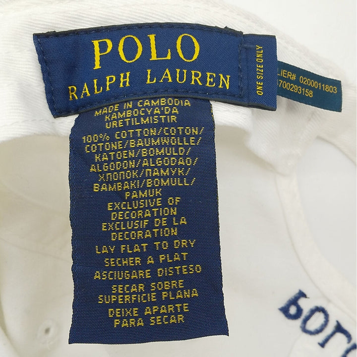 Ralph Lauren POLO RALPH LAUREN Baseball Cap Free Size /gaa003343