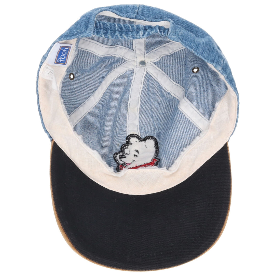 POOH Leather Brim Baseball Cap Free Size /gaa003349