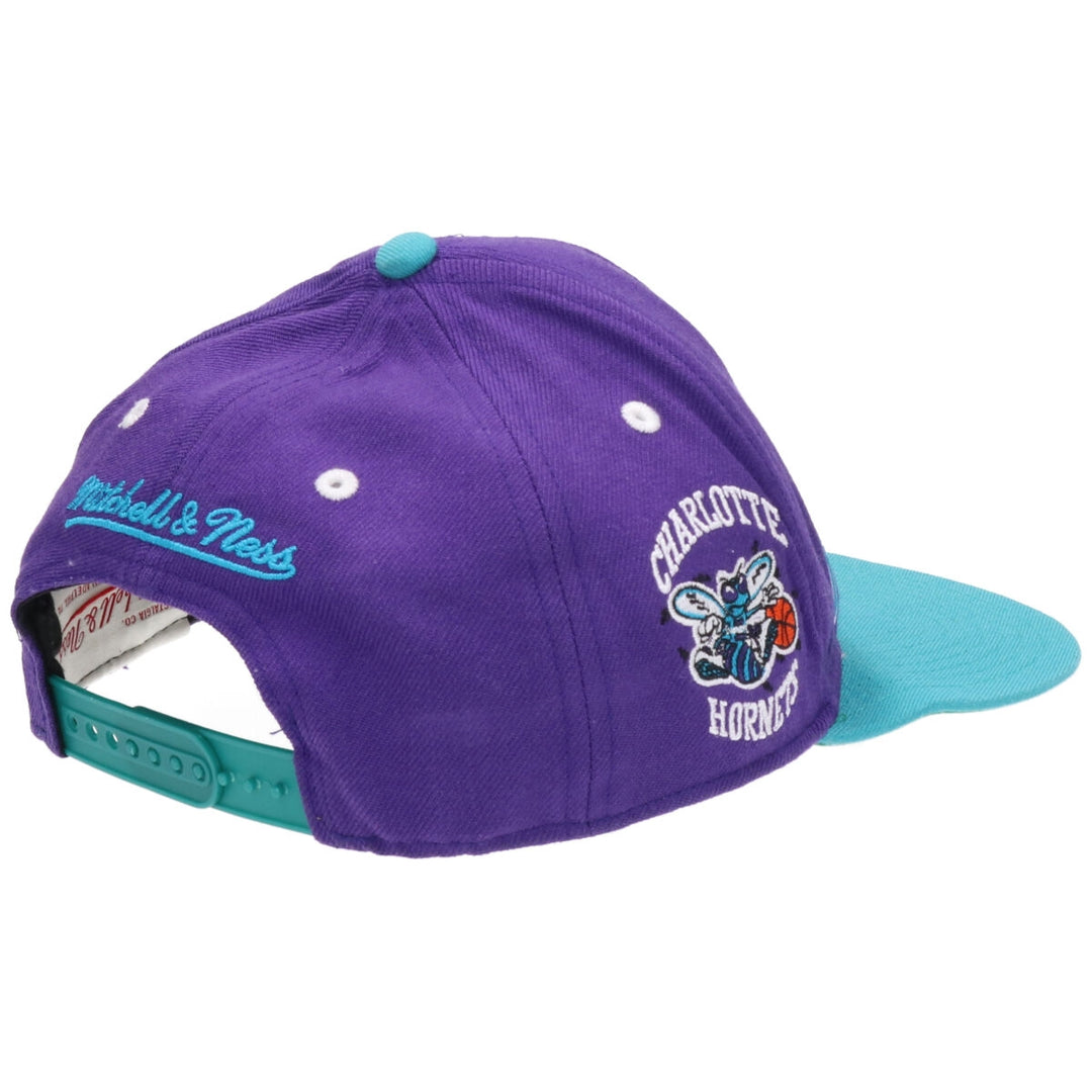 Mitchell Ness NBA CHARLOTTE HORNETS Baseball Cap Free Size /gaa003350