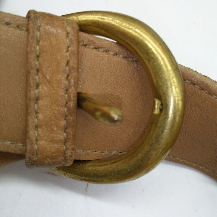 Coach OLD COACH Vintage Shoulder Bag genuine leather Beige type Vintage Second Hand