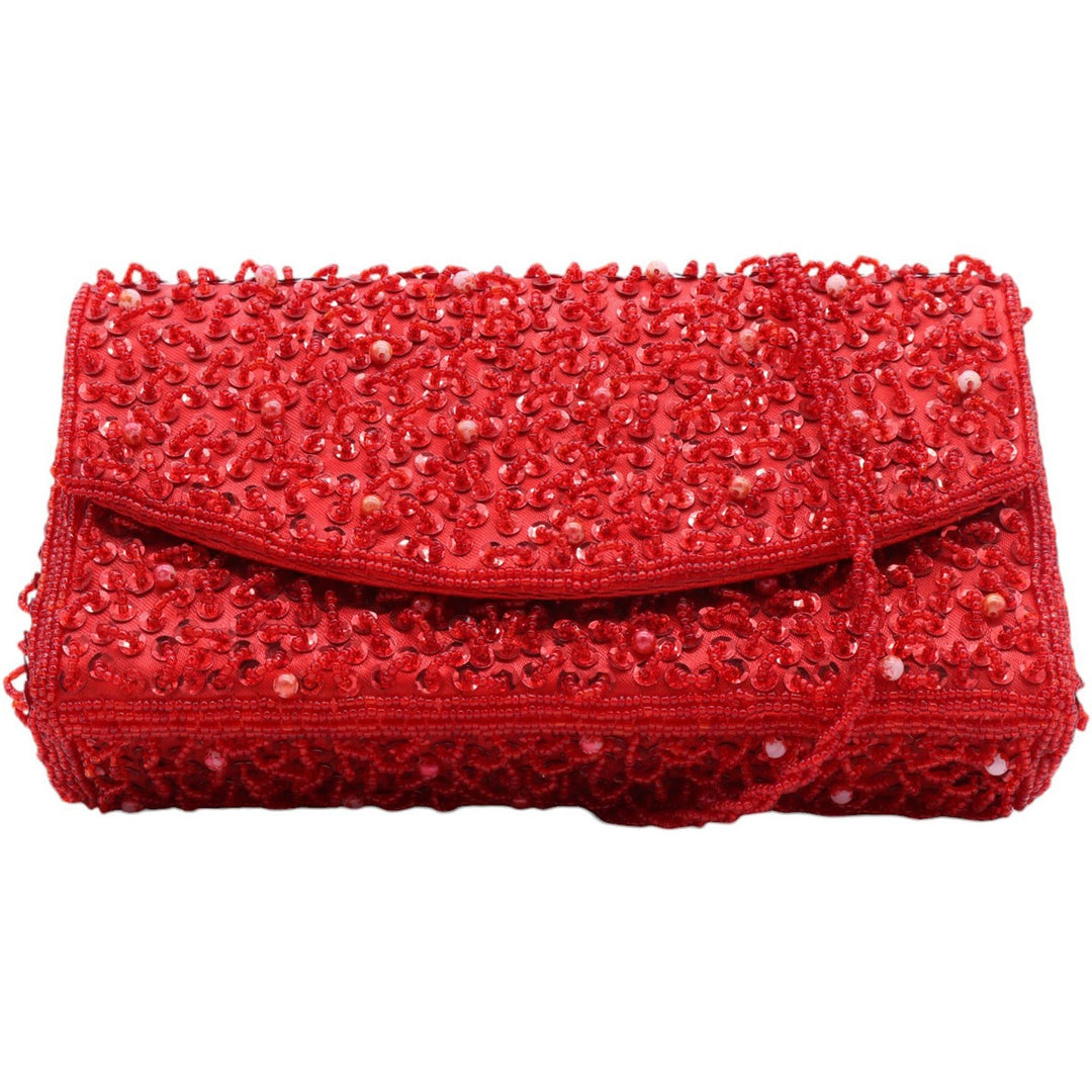 Party Bag All-over Pattern Beads Pochette Shoulder Bag /gaa003518