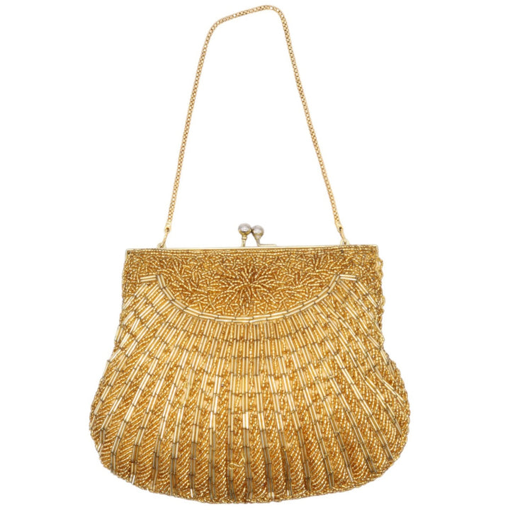 Party bag, all-over pattern, beaded handbag /gaa003526