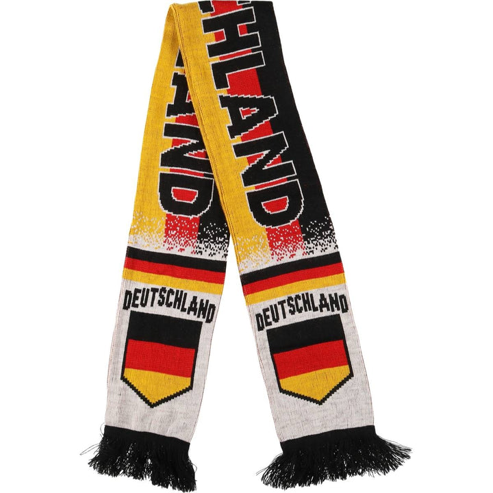 GERMANY German National Football Team Acrylic Scarf acrylic black type Vintage Second Hand