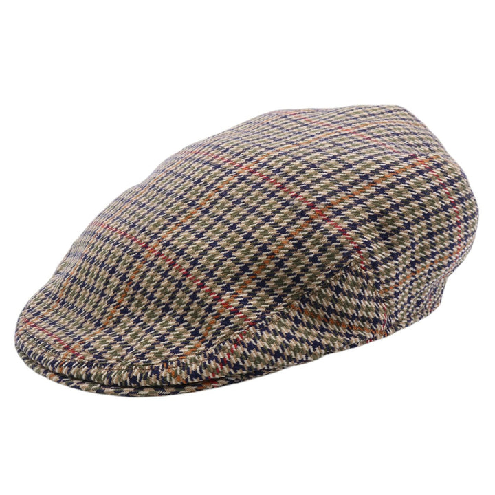 Barbour Houndstooth Pattern Hunting Cap Made in England Free Size /gaa003538