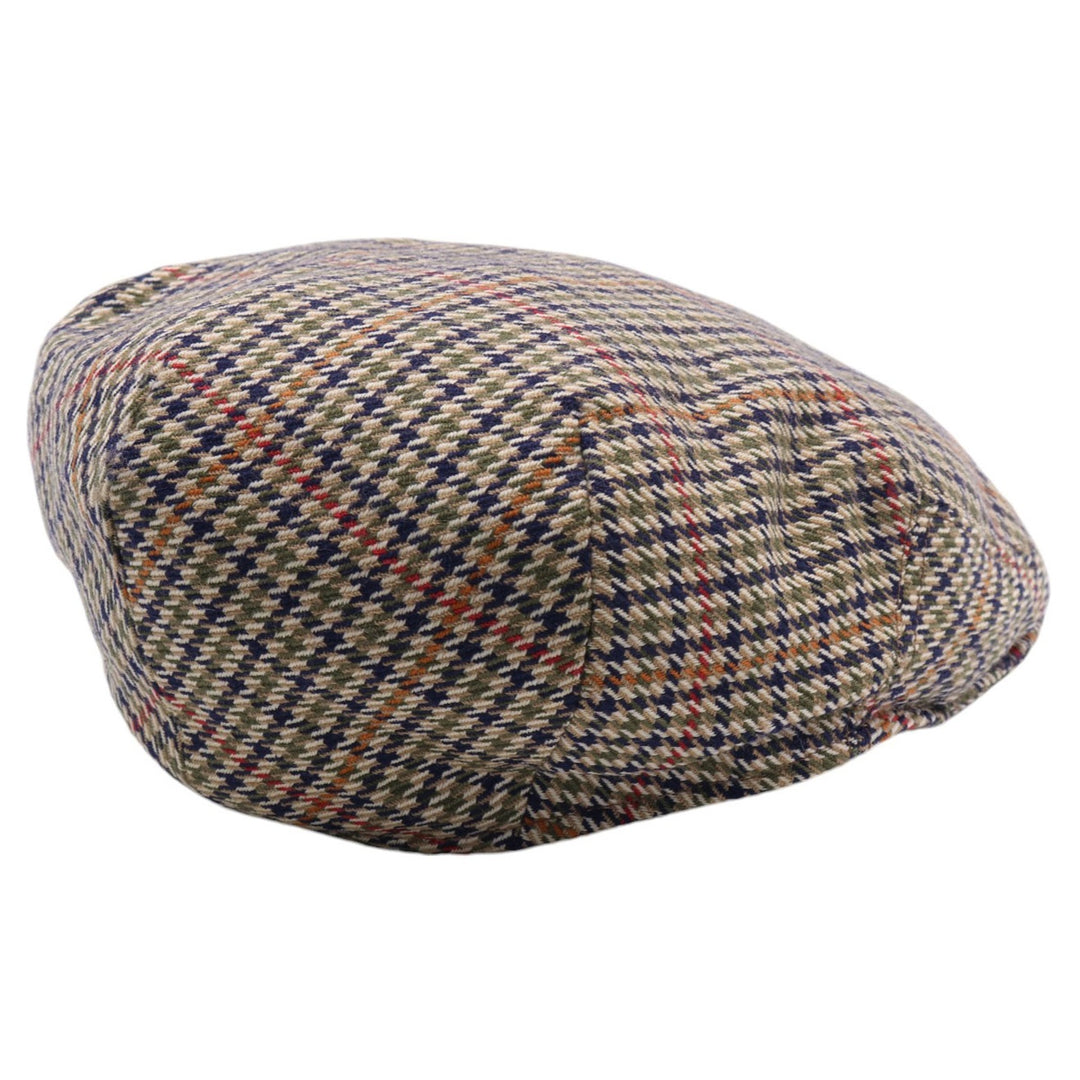 Barbour Houndstooth Pattern Hunting Cap Made in England Free Size /gaa003538