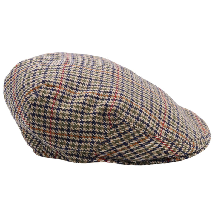 Barbour Houndstooth Pattern Hunting Cap Made in England Free Size /gaa003538