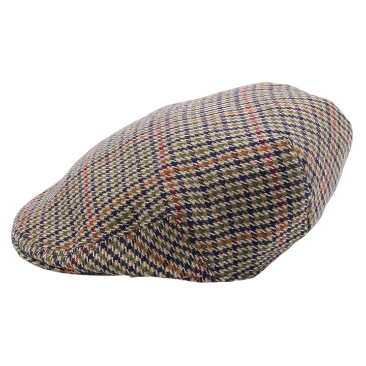 Barbour Houndstooth Pattern Hunting Cap Made in England Free Size /gaa003538