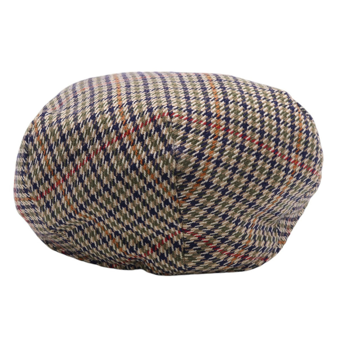 Barbour Houndstooth Pattern Hunting Cap Made in England Free Size /gaa003538