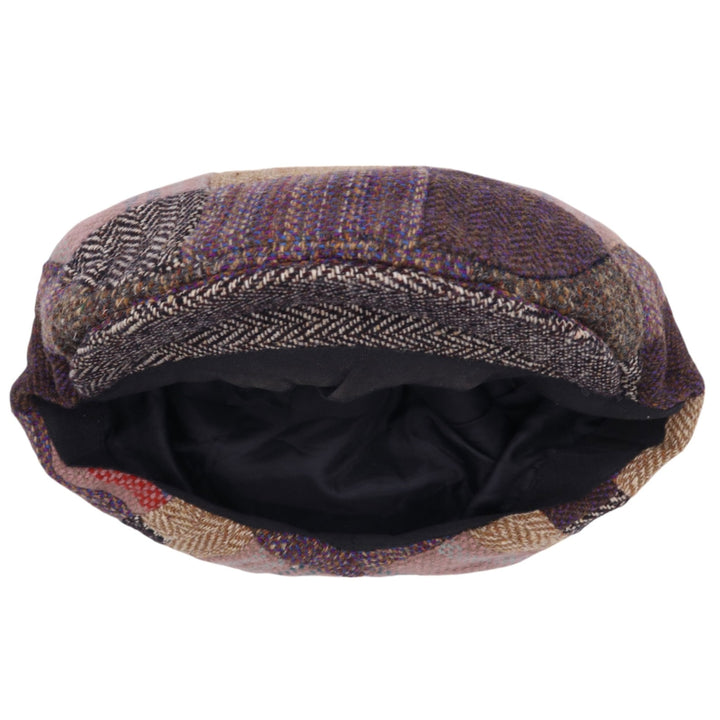 SHANDON patchwork all-over pattern hunting cap, free size /gaa003545