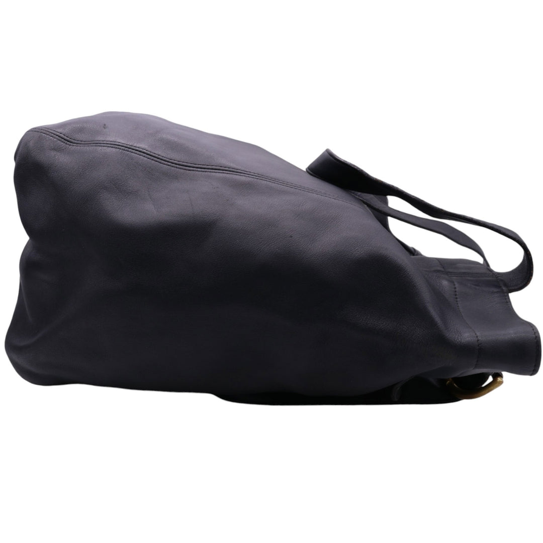 Coach Tote Bag genuine leather black type Vintage Second Hand