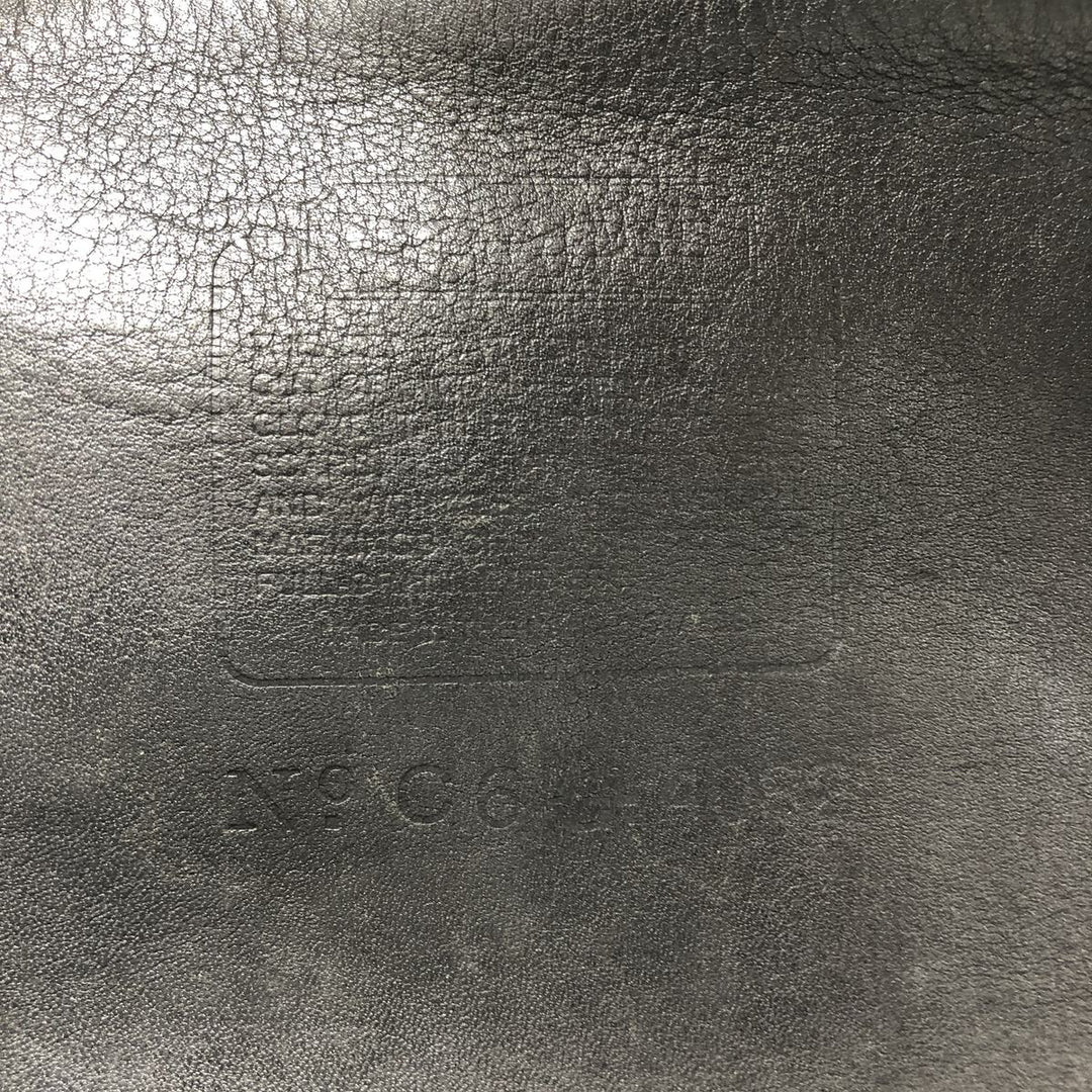 Coach Tote Bag genuine leather black type Vintage Second Hand