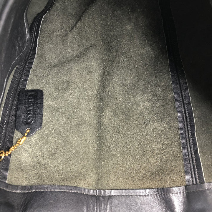 Coach Tote Bag genuine leather black type Vintage Second Hand