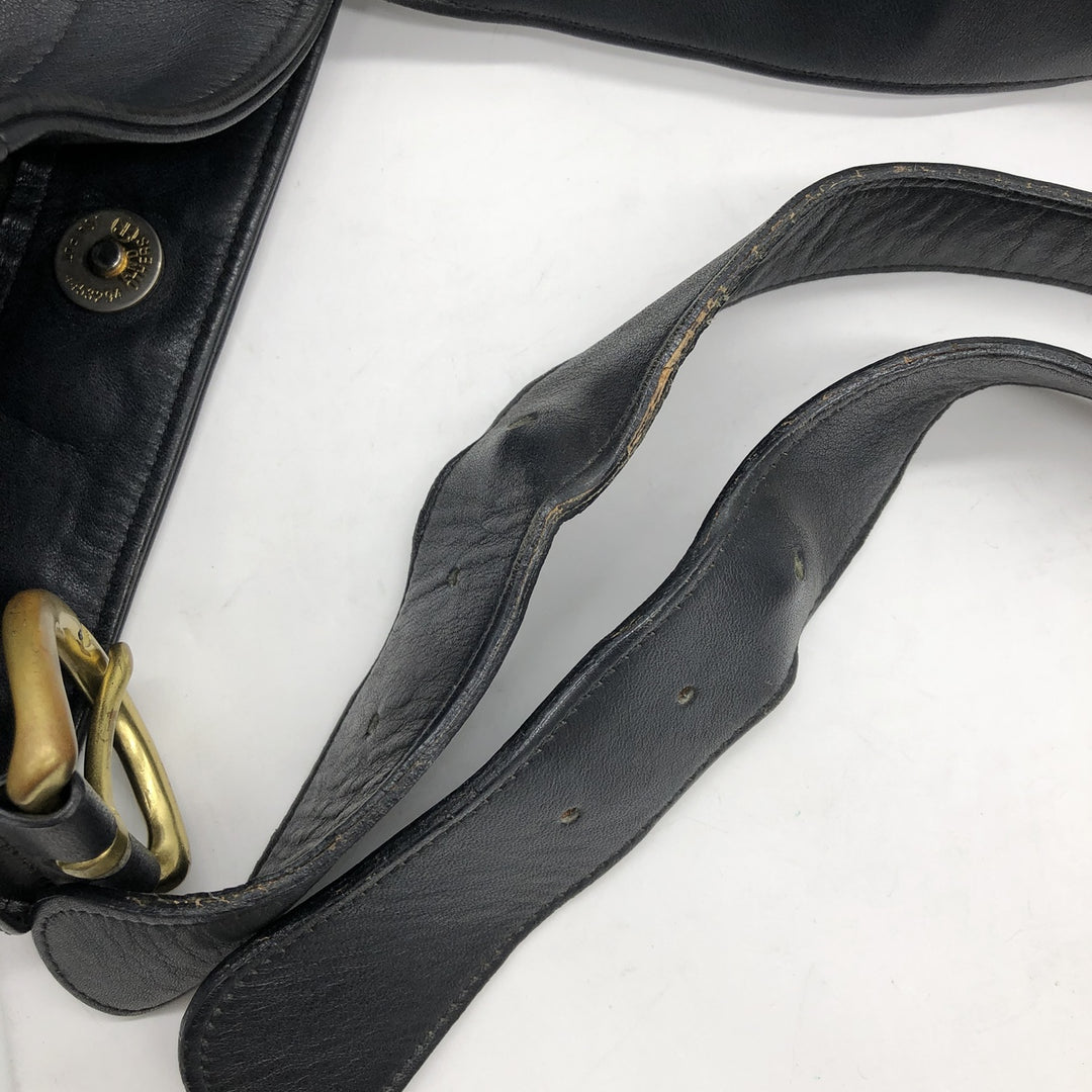 Coach Tote Bag genuine leather black type Vintage Second Hand