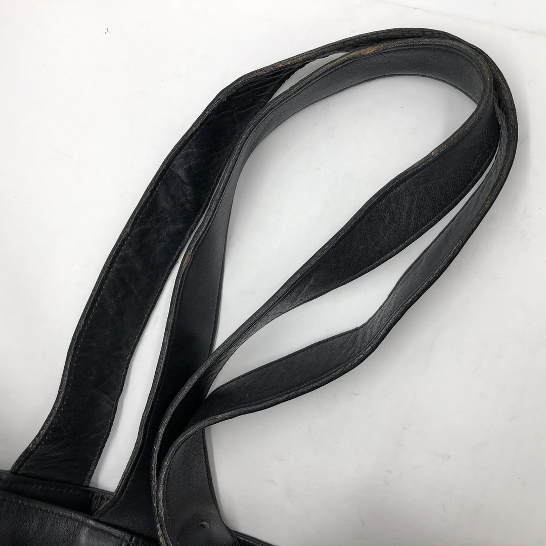 Coach Tote Bag genuine leather black type Vintage Second Hand