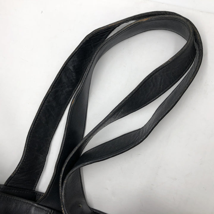 Coach Tote Bag genuine leather black type Vintage Second Hand