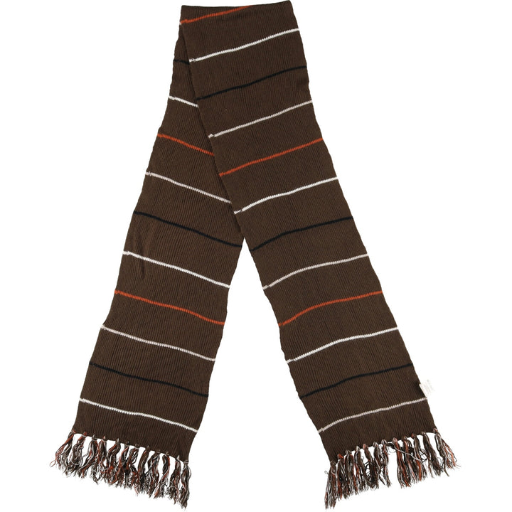 Border Pattern Acrylic Scarf /gaa003581