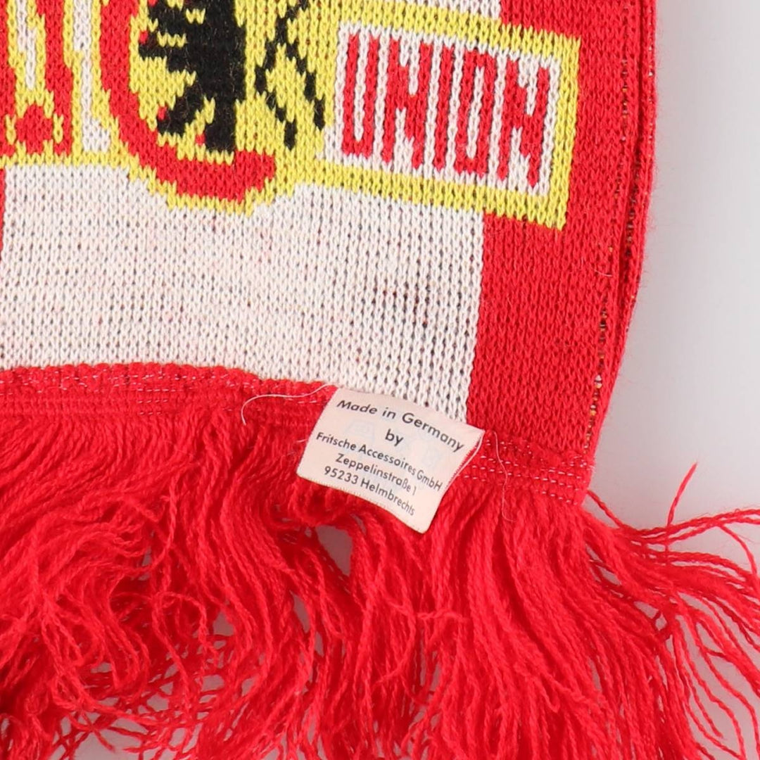 BUNDESLIGA 1.FC UNION BERLIN 1.FC Union Berlin Acrylic Scarf Soccer Scarf Made in Germany /gaa003687