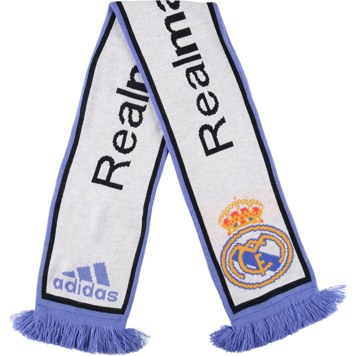 00'S Adidas LA LIGA REAL MADRID soccer scarf /gaa003695