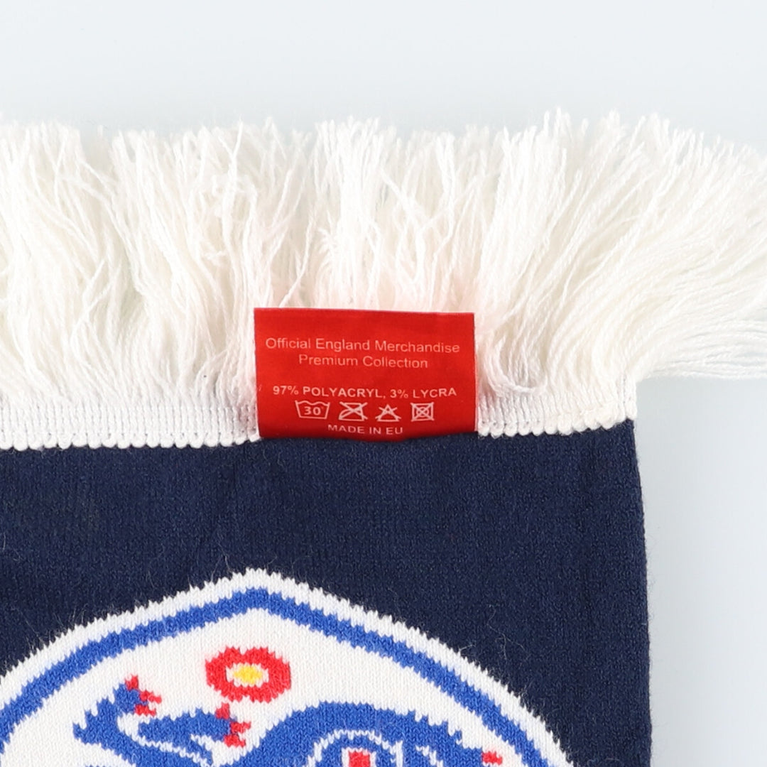 England national soccer team scarf acrylic scarf /gaa003705