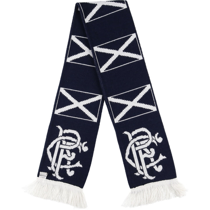 Scottish Premiership RANGERS FC Soccer Scarf Acrylic Scarf Made in the UK /gaa003707