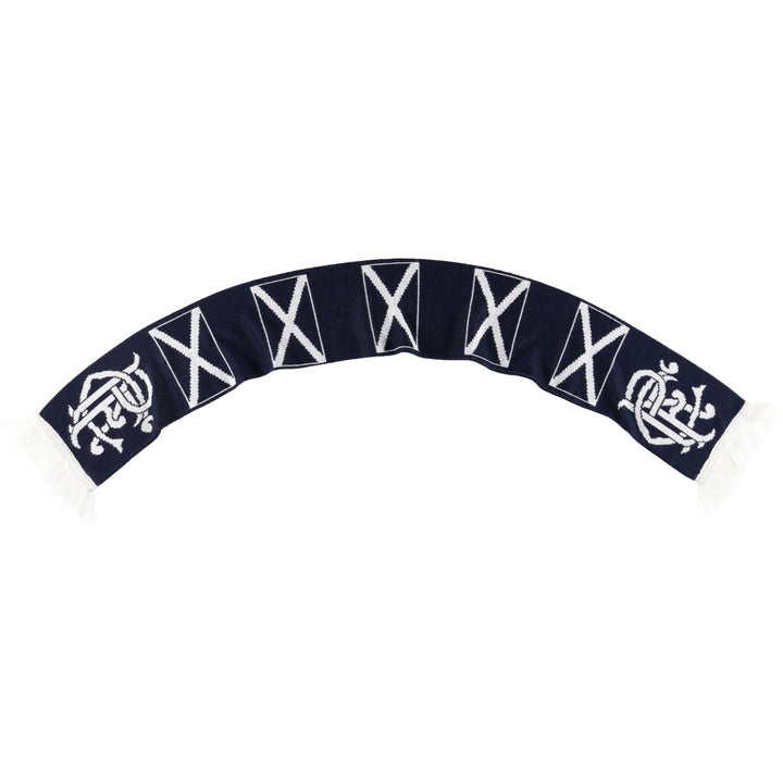 Scottish Premiership RANGERS FC Soccer Scarf Acrylic Scarf Made in the UK /gaa003707