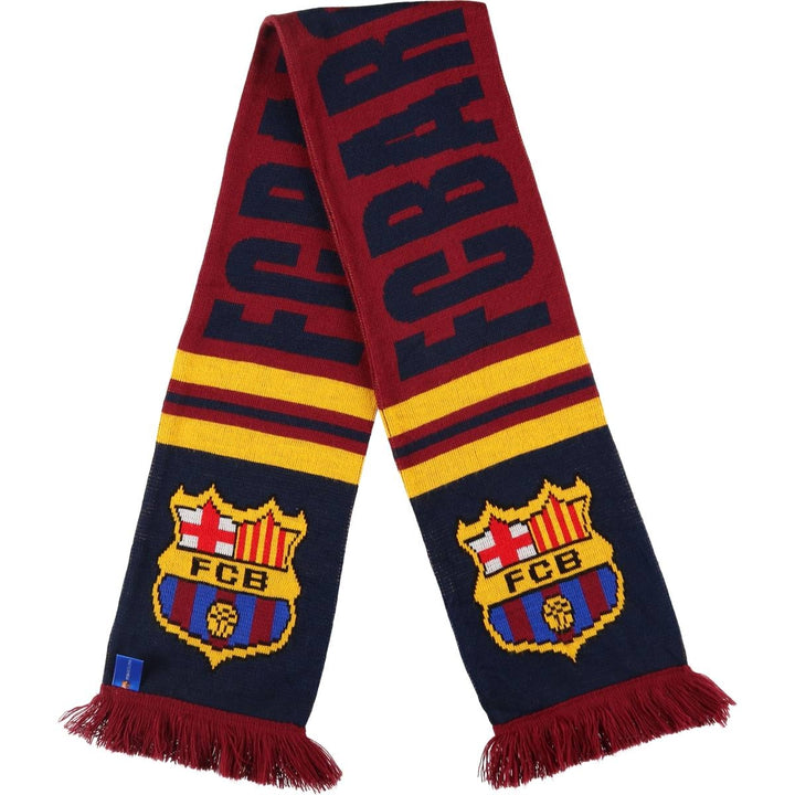 LA LIGA FC BARCELONA acrylic scarf soccer scarf made in the UK /gaa003712