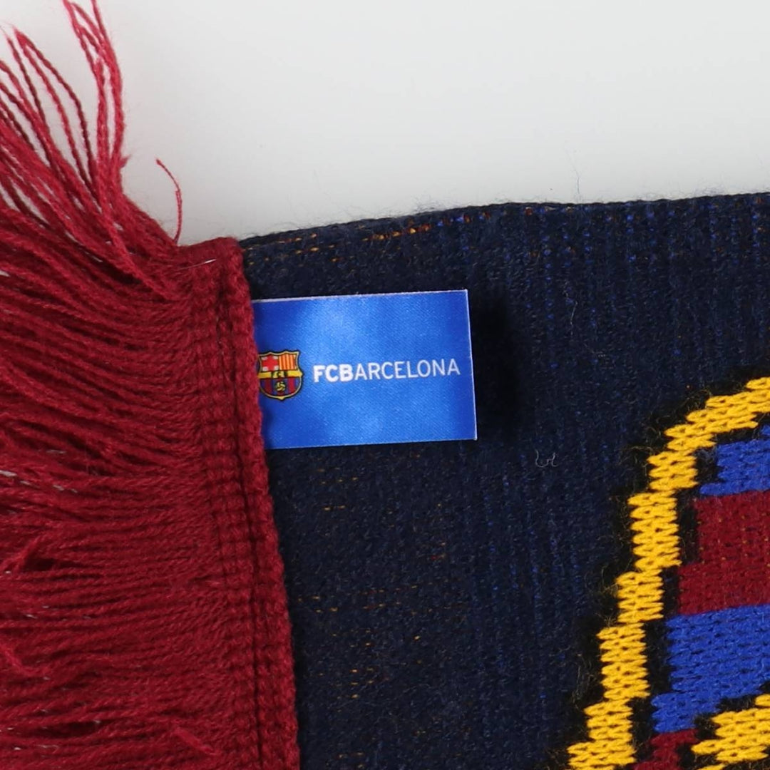 LA LIGA FC BARCELONA acrylic scarf soccer scarf made in the UK /gaa003712