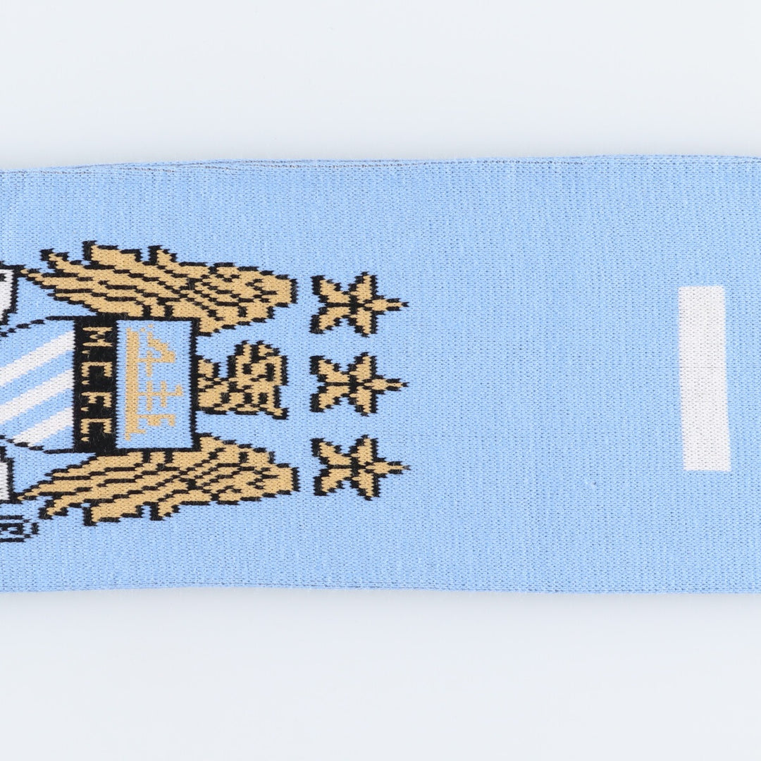 PREMIER LEAGE Premier League MANCHESTER CITY FC Manchester City Soccer Scarf Acrylic Scarf Made in the UK /gaa003719