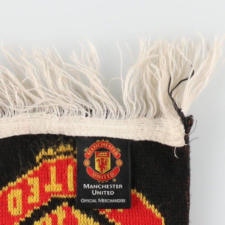 PREMIER LEAGE Premier League MANCHESTER UNITED FC Manchester United Soccer Scarf Made in the UK /gaa003733