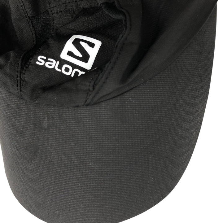 Salomon Running Cap Free Size polyester black type Vintage Second Hand