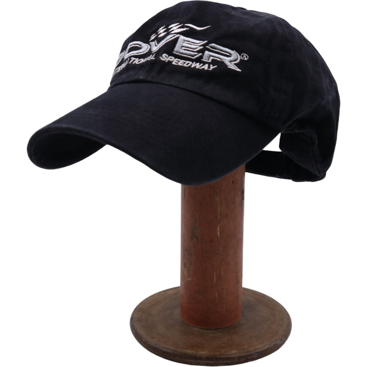 Baseball cap, free size cotton black type Vintage Second Hand