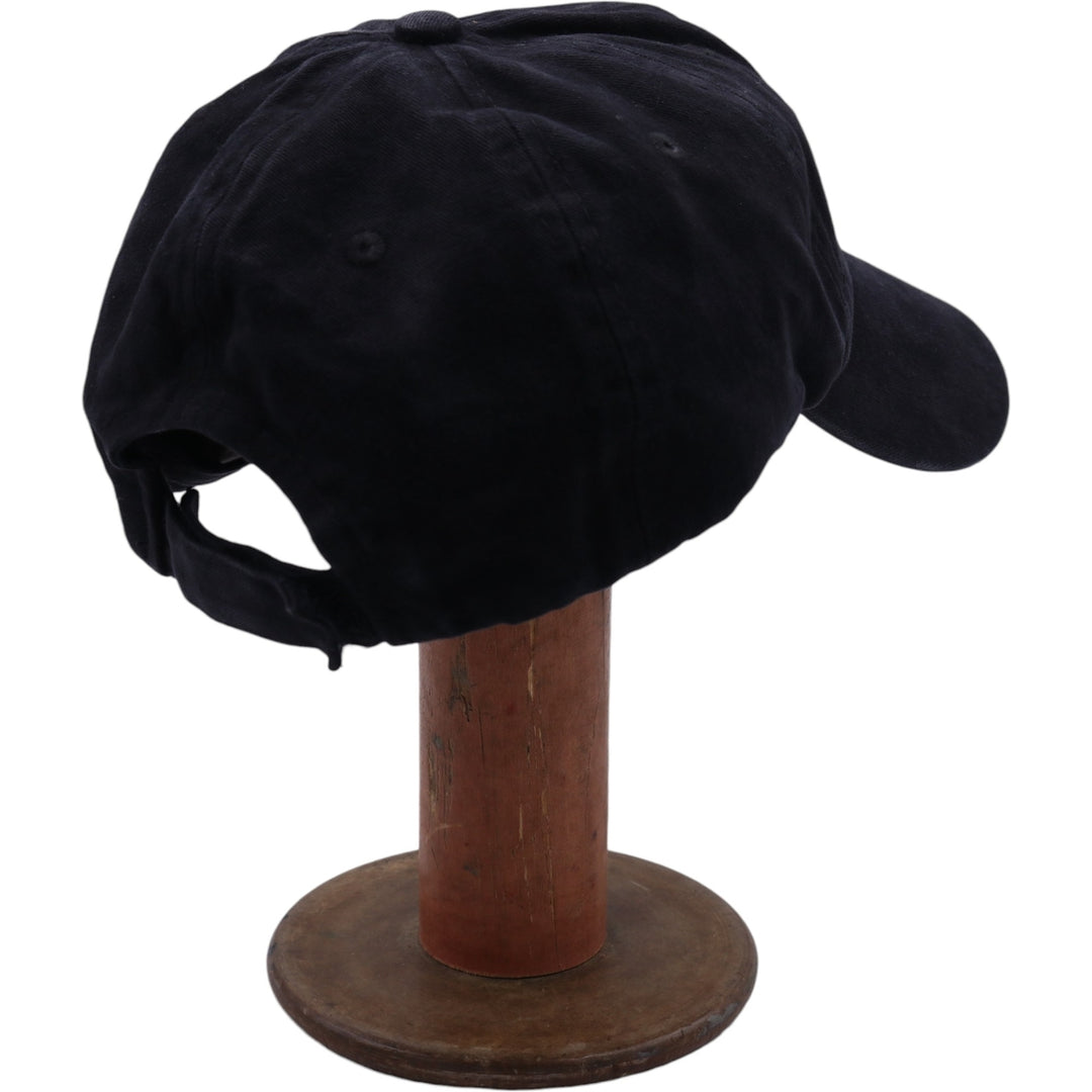 Baseball cap, free size cotton black type Vintage Second Hand
