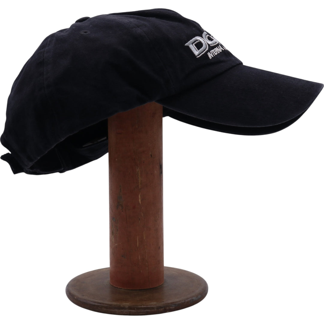 Baseball cap, free size cotton black type Vintage Second Hand