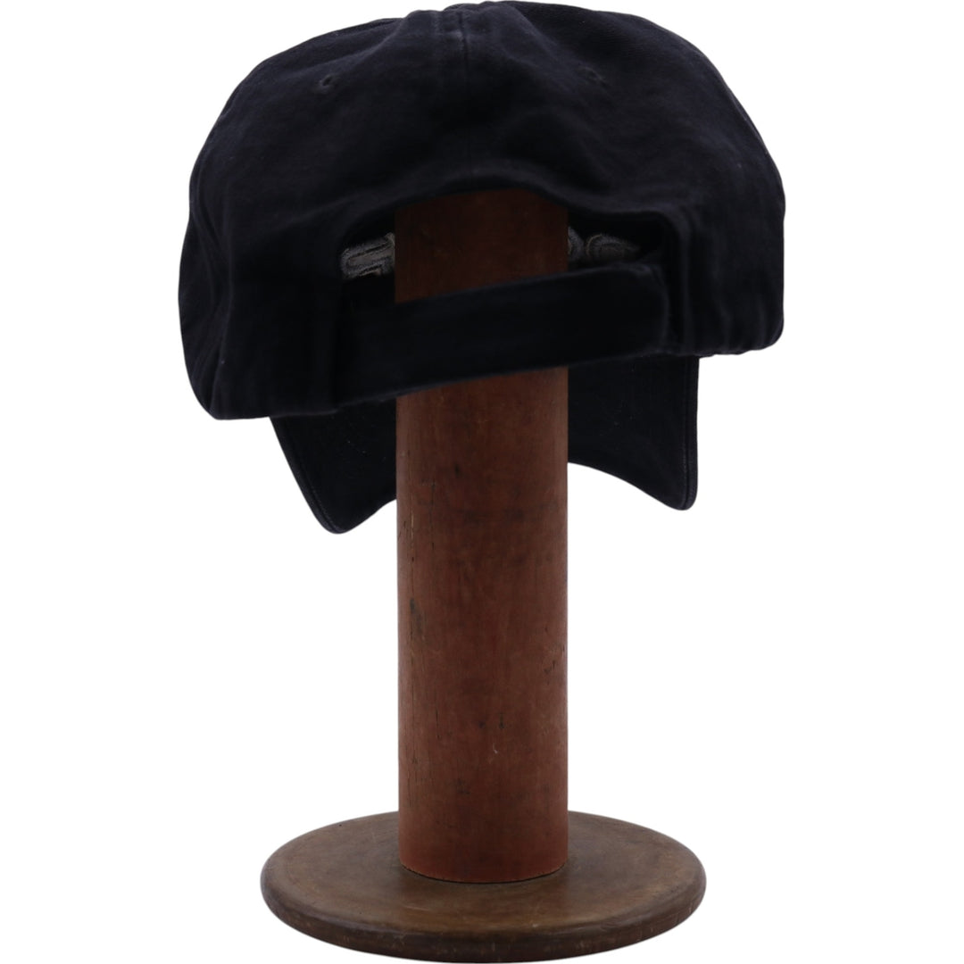 Baseball cap, free size cotton black type Vintage Second Hand